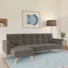 Le Quai des Affaires Asgard Canapé d’angle – Gris