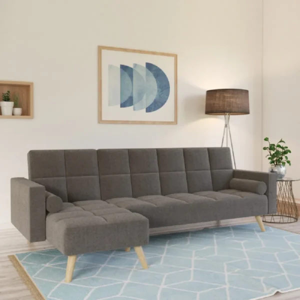 Le Quai des Affaires Asgard Canapé d’angle – Gris