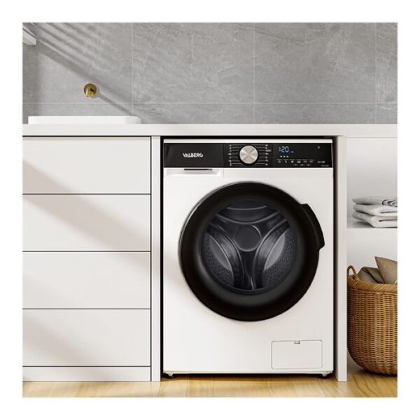 Lave-linge hublot 12 kg valberg wf 1214 a-20 w566c