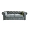 LE QUAI DES AFFAIRES Chesterfield 2 places – Gris