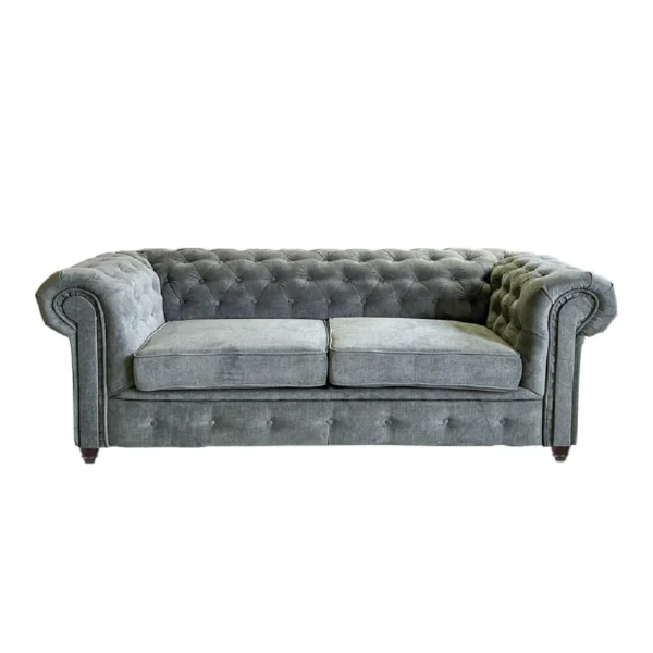 LE QUAI DES AFFAIRES Chesterfield 2 places – Gris
