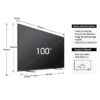 Tv Qled 100″ hisense 100e7nq