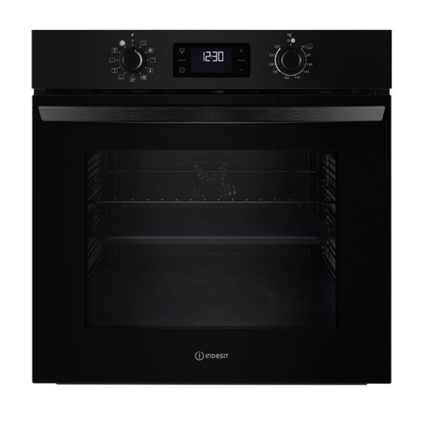 v Four chaleur tournante indesit io 2580c b