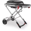Barbecue gaz WEBER Traveler Black sur chariot, 63.5x34.3 cmcm
