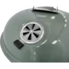 Barbecue charbon ESSENTIELB EBCK1 vert sur pieds 55 cm