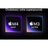Mac Studio M3 Ultra 96 Go RAM 1 To SSD CPU 28 coeurs GPU 60 cœurs