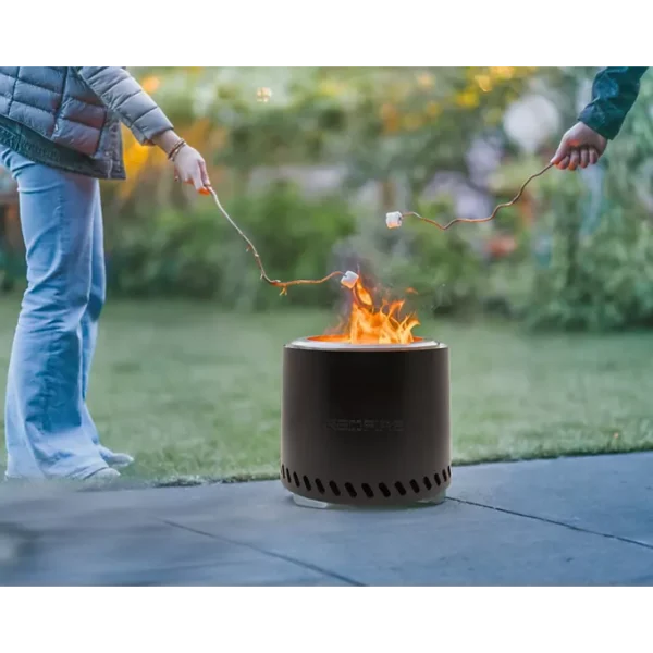 BBBB Brasero REDFIRE Braséro Pellet NOIR LARGE