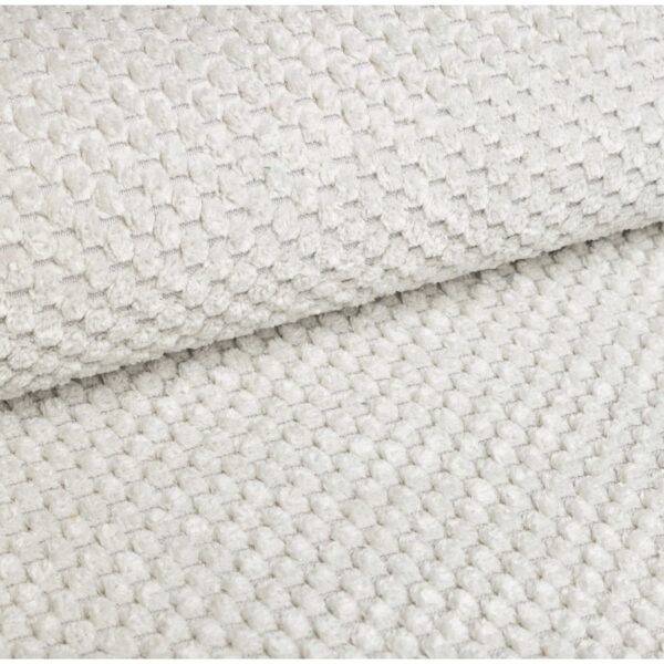 Canapé d’angle panoramique convertible LAVIA Tissu Anti tâche hydrophobe Doux au Toucher