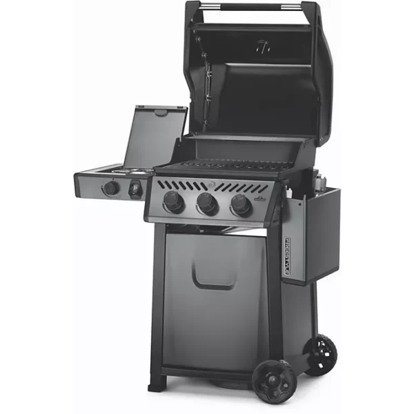 CCC Barbecue gaz NAPOLEON Freestyle F365PGT-FR gris noir 3 brûleurs sur chariot, 51x45 cm