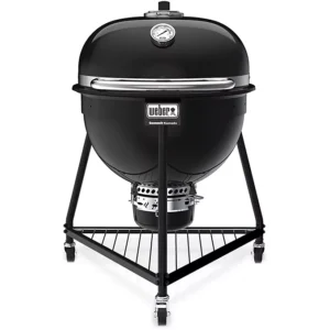 D Kamado WEBER Summit E6 black sur pieds 61 cm