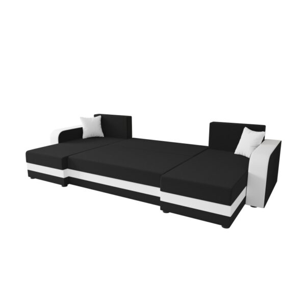 DD Canapé d'angle panoramique convertible NOLATIO U