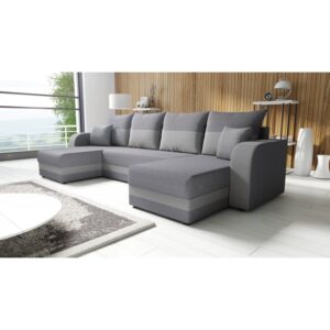 Canapé d'angle convertible en U HAWIA