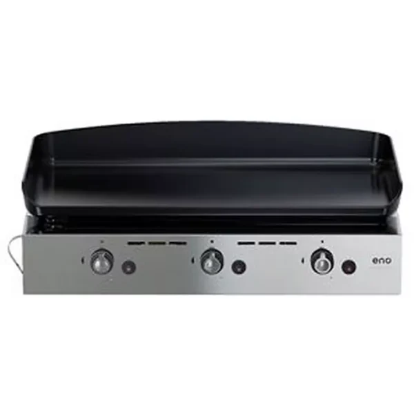 EE Plancha gaz ENO Initial 65 Inox 3 brûleurs à poser, 62x36 cm