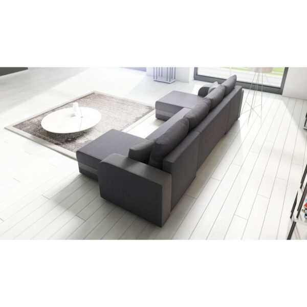 Canapé d'angle convertible en U HAWIA