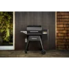 Barbecue pellet TRAEGER Ironwood 650 noir sur chariot, grille haute 56x26.5 cm, grille basse 56x48 cm