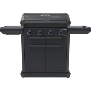 Barbecue gaz CAMPINGAZ Onyx 4S noir 4 brûleurs sur chariot, 72x46 cm