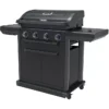 GG Barbecue gaz CAMPINGAZ Onyx 4S noir 4 brûleurs sur chariot, 72x46 cm