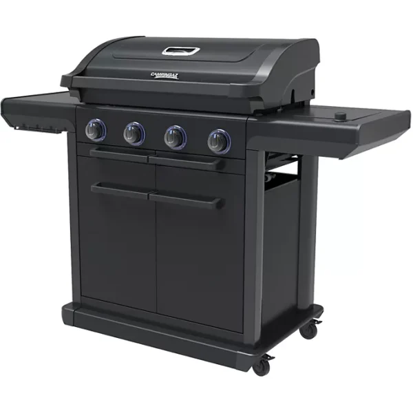 GG Barbecue gaz CAMPINGAZ Onyx 4S noir 4 brûleurs sur chariot, 72x46 cm