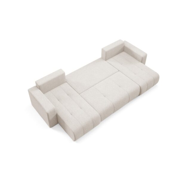 GG Canapé d'angle panoramique LIDIA en tissu