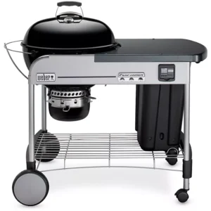 Barbecue charbon WEBER Performer premium GBS Black sur chariot 57 cm