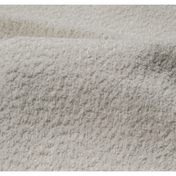 Canapé panoramique LAMBIA en U en tissu bouclette