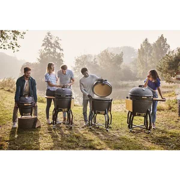 Kamado GRILL GURU GGO223 Original Compact Basic gris à poser 33 cm