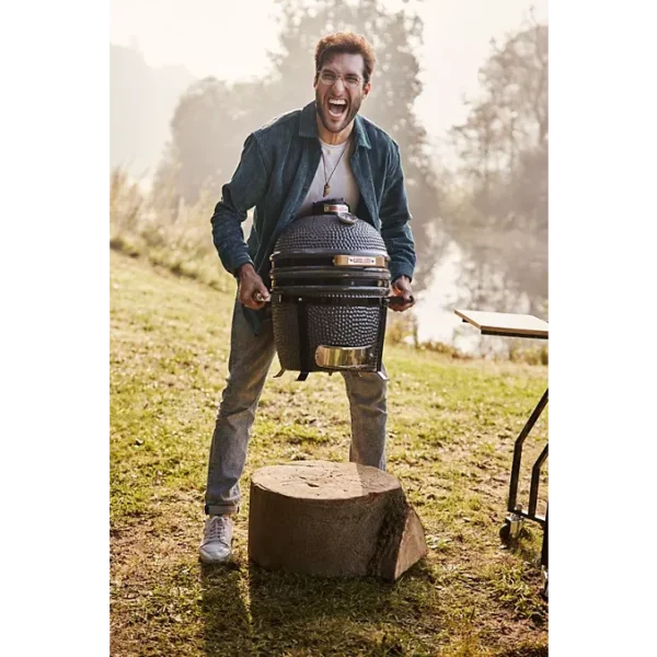 Kamado GRILL GURU GGO223 Original Compact Basic gris à poser 33 cm