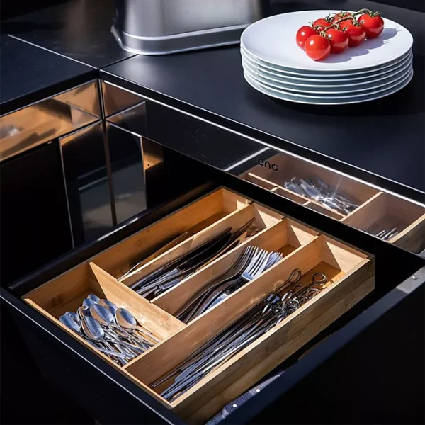 Cuisine extérieure ENO Tiroir MODULO Noir