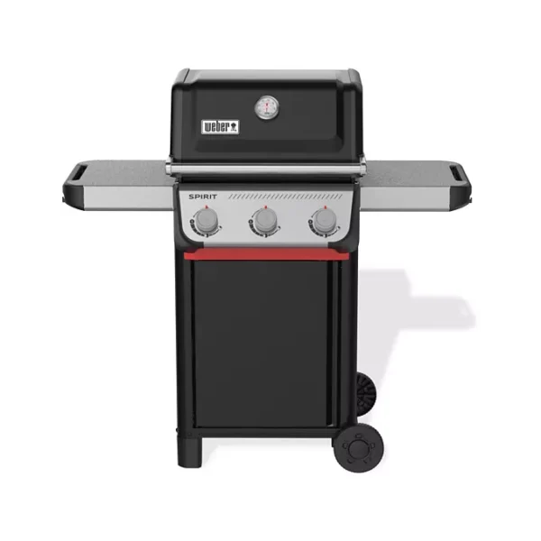 Barbecue gaz WEBER Spirit E-310 black 3 brûleurs sur chariot 52x45 cm