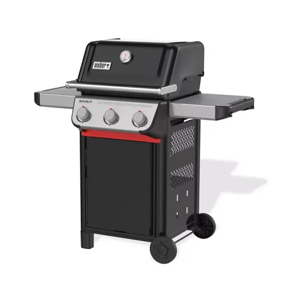 Barbecue gaz WEBER Spirit E-310 black 3 brûleurs sur chariot 52x45 cm
