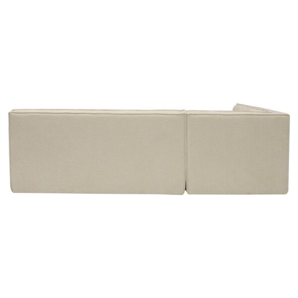 Canapé modulable LAZIA 5 places – Tissu hydrophobe