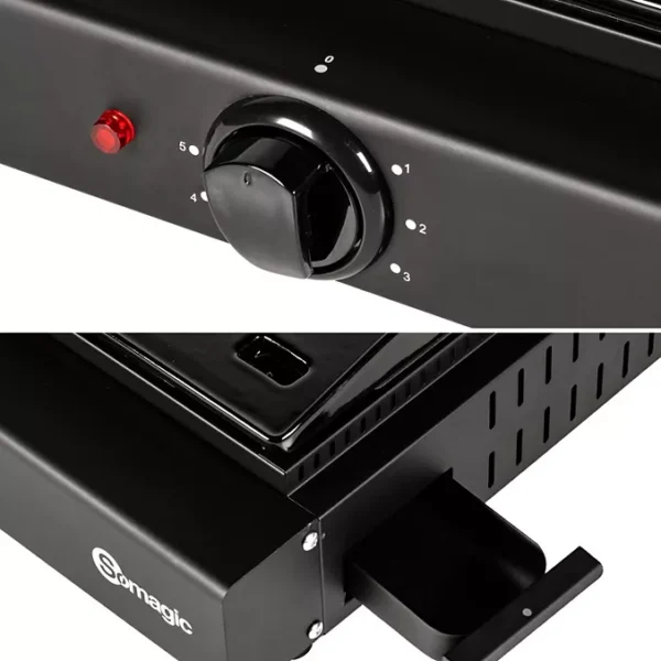 LLL Plancha gaz SOMAGIC Plancha électrique fonte OLIANA