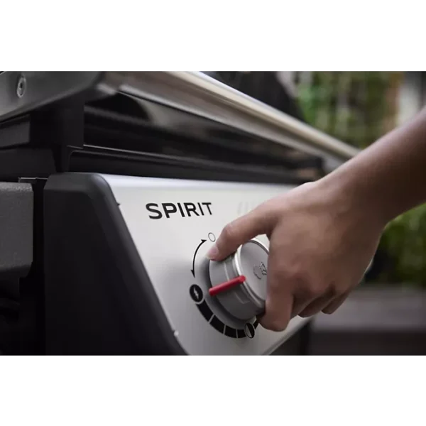 Barbecue gaz WEBER Spirit E-310 black 3 brûleurs sur chariot 52x45 cm