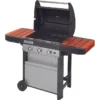 Barbecue gaz CAMPINGAZ 3 SERIES CLASSIC WLX inox 3 brûleurs sur chariot, 61x45 cm