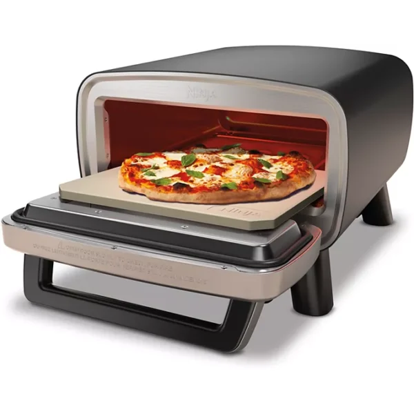 Four à pizza électrique NINJA MO201EU inox noir pizza 30 cm, fonction air fryer, thermostat digital 4,7/5 (15)