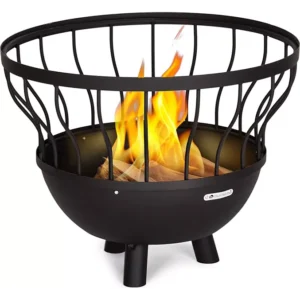 Brasero BLUMFELDT Nantai 3en1 grill & planche Ø66cm bambou