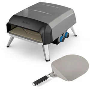 Four à pizza gaz TEFAL Pronto JM412010 pizza 30 cm préchauffage 15 min, jusqu'à 400°C