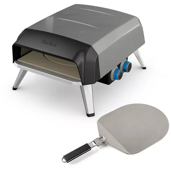 Four à pizza gaz TEFAL Pronto JM412010 pizza 30 cm préchauffage 15 min, jusqu'à 400°C