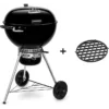 Z Barbecue charbon WEBER master-touch GBS premium E-5775 black sur pied 57 cm