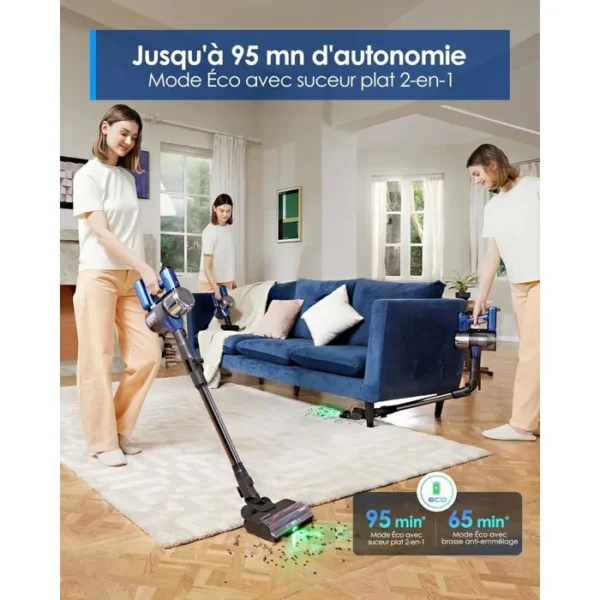 Aspirateur Balai Tineco Pure One S50 Pro - Aspiration 200AW
