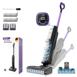 aspirateur-laveur-sans-fil-redkey-w15-autonettoyan Aspirateur Laveur Sans Fil-Redkey W15