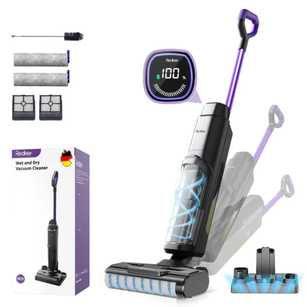 Aspirateur Laveur Sans Fil-Redkey W15