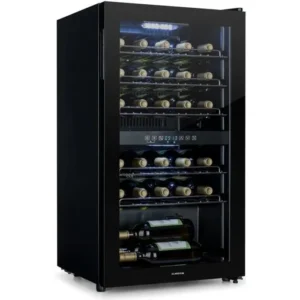 cave-a-vin-klarstein-shiraz-29-duo-2-zones-80 Cave à vin - Klarstein Shiraz 29 Duo - 2 zones 80 L-29 bouteilles 5-22°C - Tactile - Noire