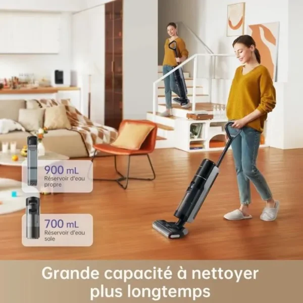 dreame-h12-pro-aspirateur-balai-nettoyeur-intellig (4) Dreame H12 Pro Aspirateur Balai Nettoyeur Intelligent Sec et Humide sans Fil