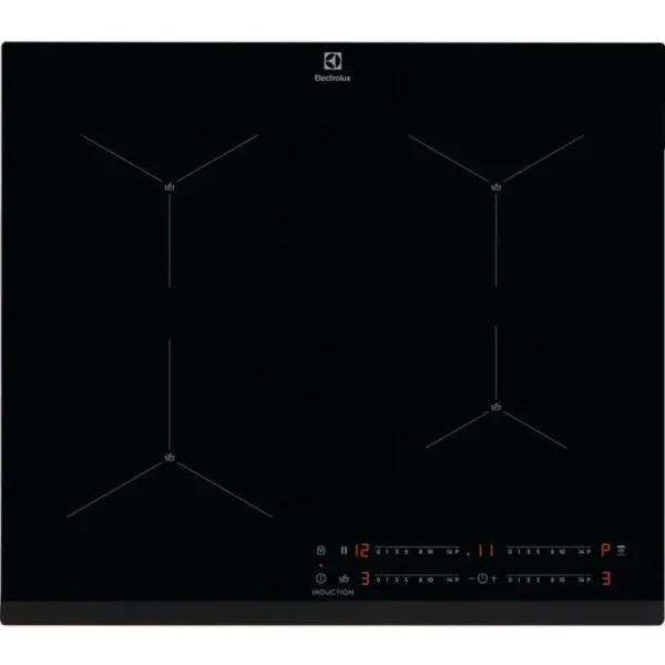 Plaque de cuisson induction - ELECTROLUX - 4 zones - 59x52cm - EIS62443 - 7200W - Technologie