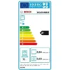 Four ecoclean - BOSCH SER4 - HQA534BB3F - Noir - 8 modes de cuisson - 59,5 x 59,4 x 54,8 cm