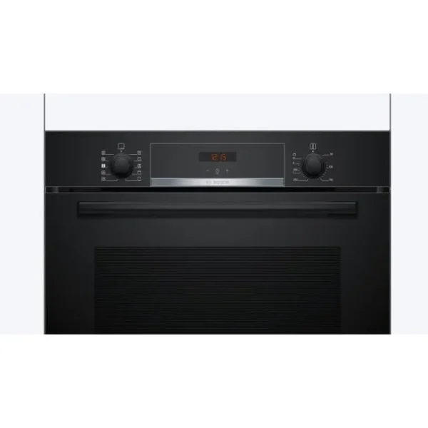 Four ecoclean - BOSCH SER4 - HQA534BB3F - Noir - 8 modes de cuisson - 59,5 x 59,4 x 54,8 cm