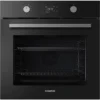 Four encastrable - Pyrolyse + Hydrolyse - ROSIERES - RO6 T3B3EYTB - Noir - Porte froide - 78L - Easy Steam