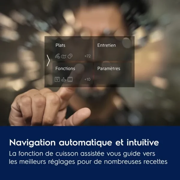 Four Encastrable Vapeur 800 MealAssist avec SteamPro ELECTROLUX Y9SOB3XH Classe A++