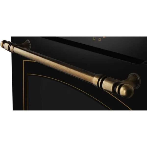 Four multifonction - Catalyse - AMICA - ED17319B RETRO - Noir - 59,5 x 59,5 x 57 cm